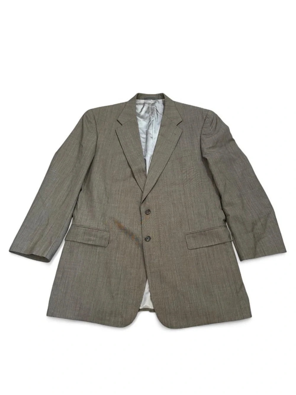 Kountz & Rider Shadyside Men’s 100% Worsted Wool Tessuto 2-Piece Suit 46L - Picture 2 of 7